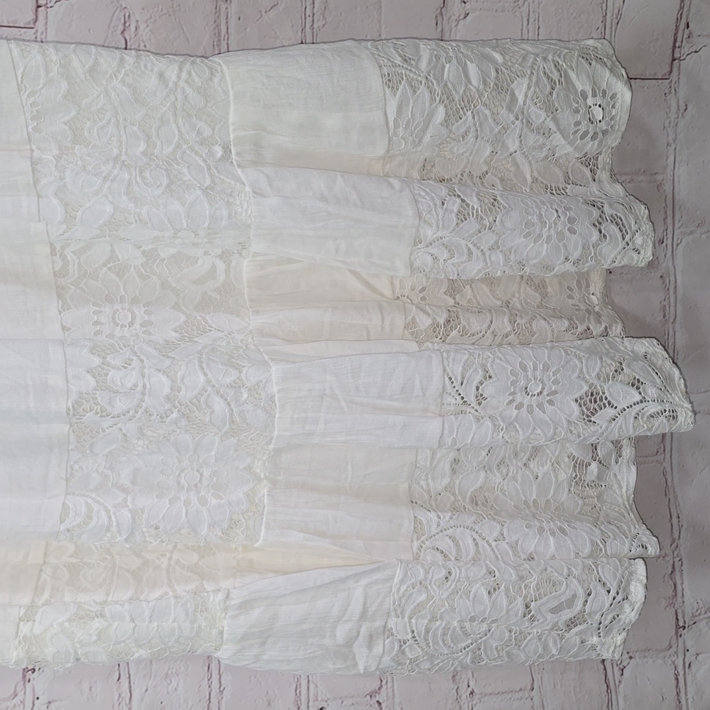 Lane Bryant Festi Eyelet & Gauze Midi Dress Womens Size 18/20 NWT - Picture 5 of 12